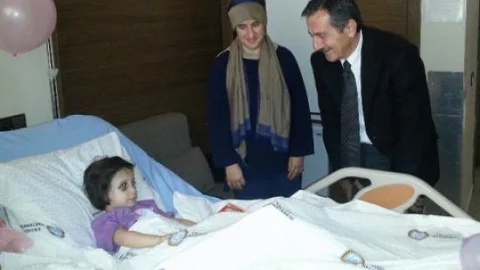 (özel Haber) Başkan Ataç'tan Minik Ecrin'e Ziyaret