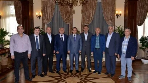 Antalya Kayserililer Derneği'nden Vali Türker'e Ziyaret