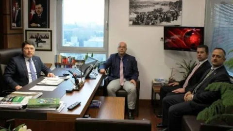 İlçe Başkanları Milletvekili Tunç'u Ziyaret Etti