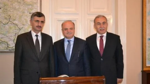 Adana Ve Mersin Valileri Manisa Valisi Bektaş'ı Ziyaret Etti