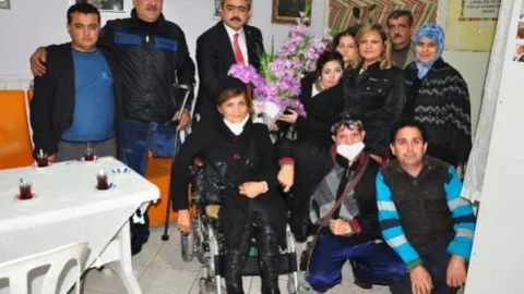 Başkan Alıcık Engellileri Ziyaret Etti