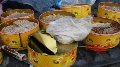 Hakkari'de 'ballı' Eroin Sevkiyatı