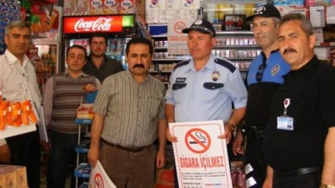 Sigara Yasağına Uymayan İşyerlerine 45 Bin 796 Tl Para Cezası