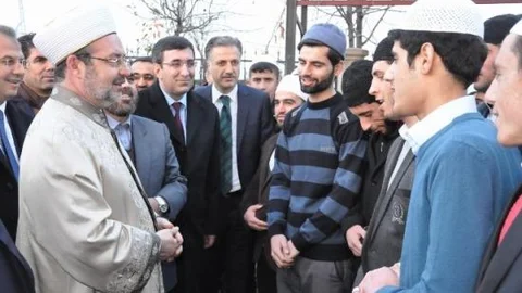 Bakan Yılmaz Ve Diyanet İşleri Başkanı Görmez'in Bingöl Temasları