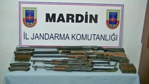 Mardin'de Silah Operasyonu