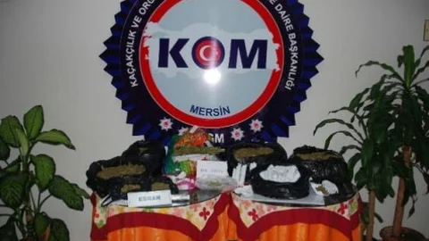 Mersin'de 17 Kilo Esrar Ele Geçirildi
