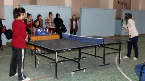 Ağrı'da Masa Tenisi İl Birinciliği Sona Erdi