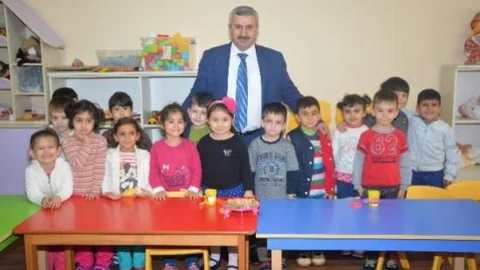 Başkan Baran Minik Öğrencilerle Bir Araya Geldi