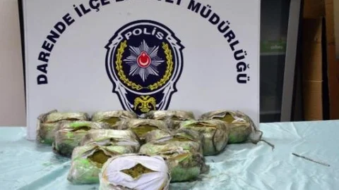 Araç Stepnesine Gizlenmiş 13 Kilo 970 Gram Esrar Ele Geçirildi