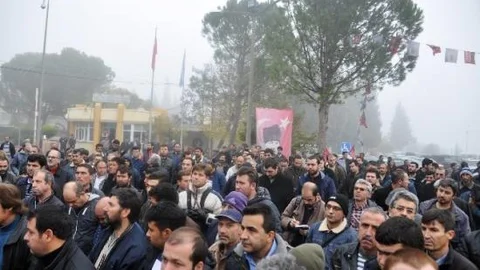 Yatağan'da Eylemler Sona Erdi