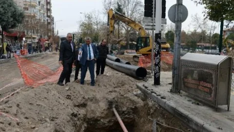 Isparta'da Yeraltı Otopark İnşaatı Devam Ediyor