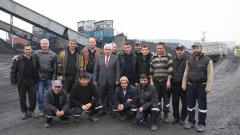 Sorgun Belediye Başkanı Ahmet Şimşek'den Madencilere Ziyaret