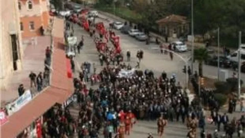 Kilis' Te Kurtuluş Yürüyüşü