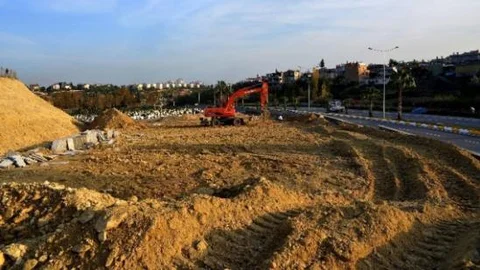 Güneykent Mezarlığı Genişletiliyor