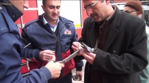 Sungurlu'da Güvercin Kurtarma Operasyonu