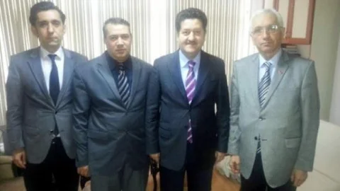 Hasan Fehmi Kinay Gazeteciler Cemiyeti'ni Ziyaret Etti