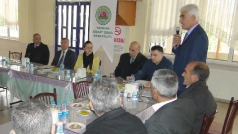 Yazıhan'da İyi Tarım Uygulamaları Anlatıldı