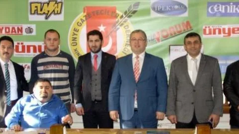 Canik Ünye Gazeteciler Derneği Kuruldu