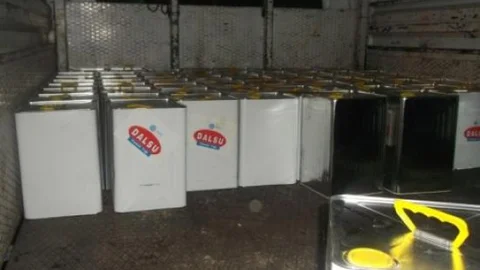 Zabıtadan Taklit Zeytinyağı Baskını