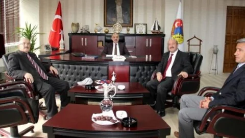 Vali Yardımcısı Şerefnur Oktay'dan Dinç'e Veda Ziyareti