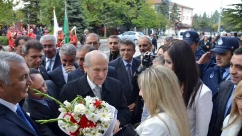 Bahçeli Isparta'da
