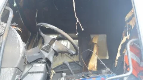 Mhp'li Başkanın Kamyonu Yakıldı