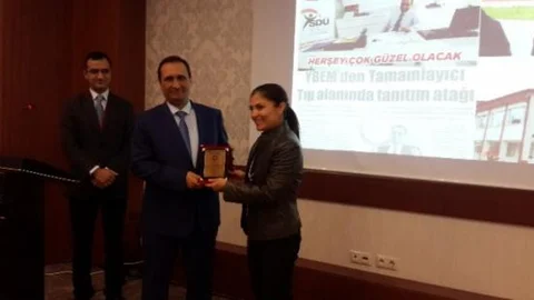 Cebeci'ye 2014 Yılı Başarı Ödülü