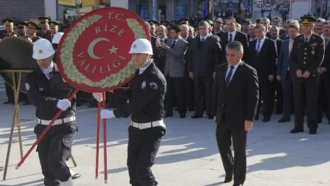Atatürk Ölümünün 76. Yıl Dönümünde Rize'de De Anıldı