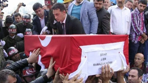 Şehit Er Ramazan Köse Artvin'de Gözyaşlarıyla Uğurlandı
