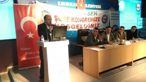 Bem-Bir-Sen Genel Başkanı Mürsel Turbay