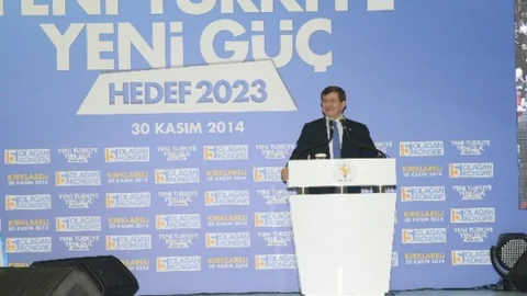 Başbakan Davutoğlu “AK Parti Karşısında Her Türlü Koalisyonu Deneyecekler”