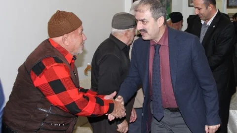 Başkan Dinç'ten Huzurevine Televizyon Yardımı