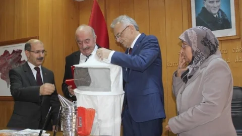 Dünya İkincisi Olan Çankırı Balına Validen Ödül