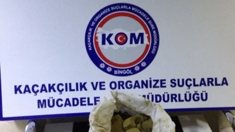 Bingöl'de 10 Kilogram Esrar Ele Geçirildi
