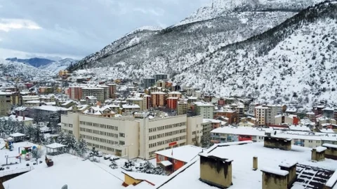 Gümüşhane Beyaza Büründü