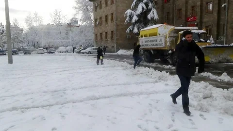 Isparta'dan Kar Manzaraları