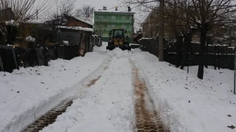 Belediyeden Karla Mücadele Çalışması