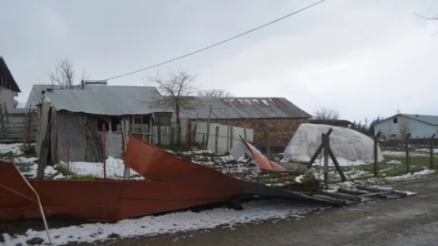 Fırtına Köyü Vurdu