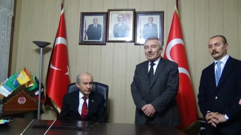 MHP Lideri Bahçeli Osmaniye'de