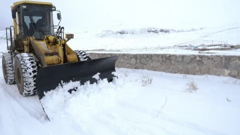 Iğdır'da Karla Mücadele Çalışması