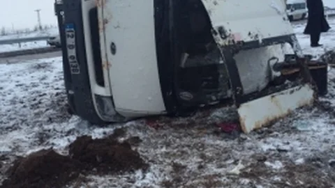 Bingöl'de Buzlanma Can Aldı 1 Ölü 12 Yaralı