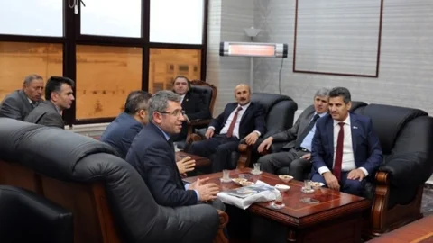 Bursa Ardahan Dernekleri Federasyonu'ndan Arü Rektörü Prof. Dr. Korkmaz'a Ziyaret