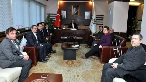 Kamu Hastaneleri Birliği'nden Vali Yavuz'a Ziyaret