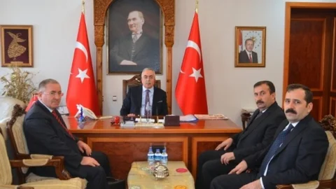 Bakan Danışmanı Erdin'den Vali Can'a Ziyaret