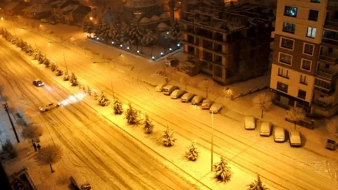 Uşak Yeniden Beyaza Büründü