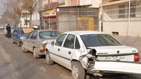 Elbistan'da Zincirleme Kaza