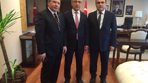 Bayburt Milletvekili Bünyamin Özbek Ulaştırma Denizcilik Ve Haberleşme Bakanı Lütfü Elvan İle Görüştü