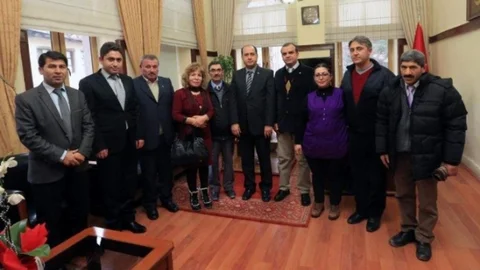 Yurtayder'den Vali Çomaktekin'e Ziyaret