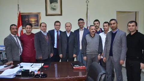 Anmal'dan Erol'a Hayırlı Olsun Ziyareti