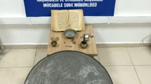 Karabük'te Tarihi Eser Operasyonu